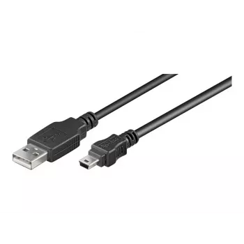 Goobay | USB 2.0 Hi-Speed kaabel | 50768 | USB-A mini-USB-le USB 2.0 isane (tüüp A) | USB 2.0 mini isane (tüüp B, 5-kontaktiline)