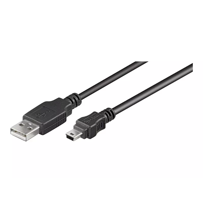 Goobay | USB 2.0 Hi-Speed kaabel | 50768 | USB-A mini-USB-le USB 2.0 isane (tüüp A) | USB 2.0 mini isane (tüüp B, 5-kontaktiline)