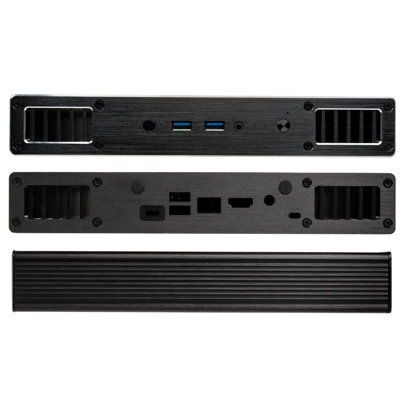 PC korpus Akasa Plato X8 väikeformaadiline must