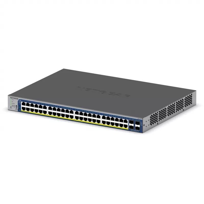 NETGEAR 52-pordiline PoE Gigabit/10G virnastatav nutikas kommutaator (GS752TXP)