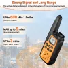 Walkie-Talkie Baofeng BF-T25E oranž, 2 tk