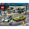 LEGO City mängukomplekt 60415 Politseiauto ja muskelauto tagaajamine — 213 tükki, 2 minifiguuri, vanusele 6+