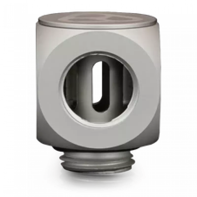 Thermal Grizzly DeltaMate Rotary T – vesijahutuse liitmik, matt nikkel, 1 tk (TG-DM-FIT-0204)