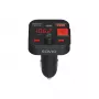 SAVIO FM-saatja, Bluetooth 5.3, QC 3.0 laadija, LED-ekraan, Bass Boost, TR-15, must