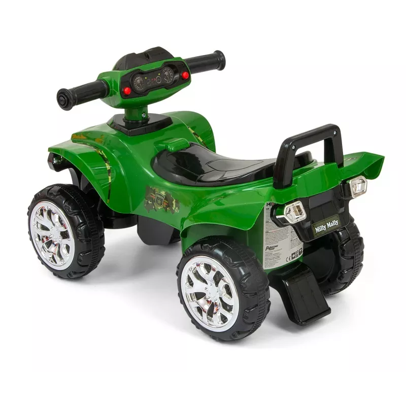 Sõidulelu milly mally Ride-on Monster Military mudel 27515 mudilastele