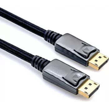 ROLINE - DisplayPort-kaabel - DisplayPort (M) DisplayPort (M) - 1 m - 4K tugi - must (11.04.5880)