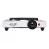 Adler AD 6503 pliit Valge Lauapealne Suletud plaat 1 tsoon(i)