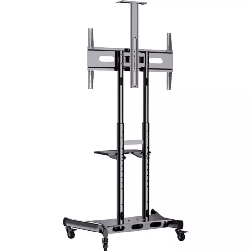 HAGOR HP Twin Stand HD - aluskäru - lameekraanile / AV-seadmetele - must - ekraani suurus: 140-213 cm (55-84) - kinnitusliides: kuni 800 x 500 mm (8210)