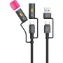 USB-kaabel 4smarts 541060 USB 2.0 1m USB C must hall