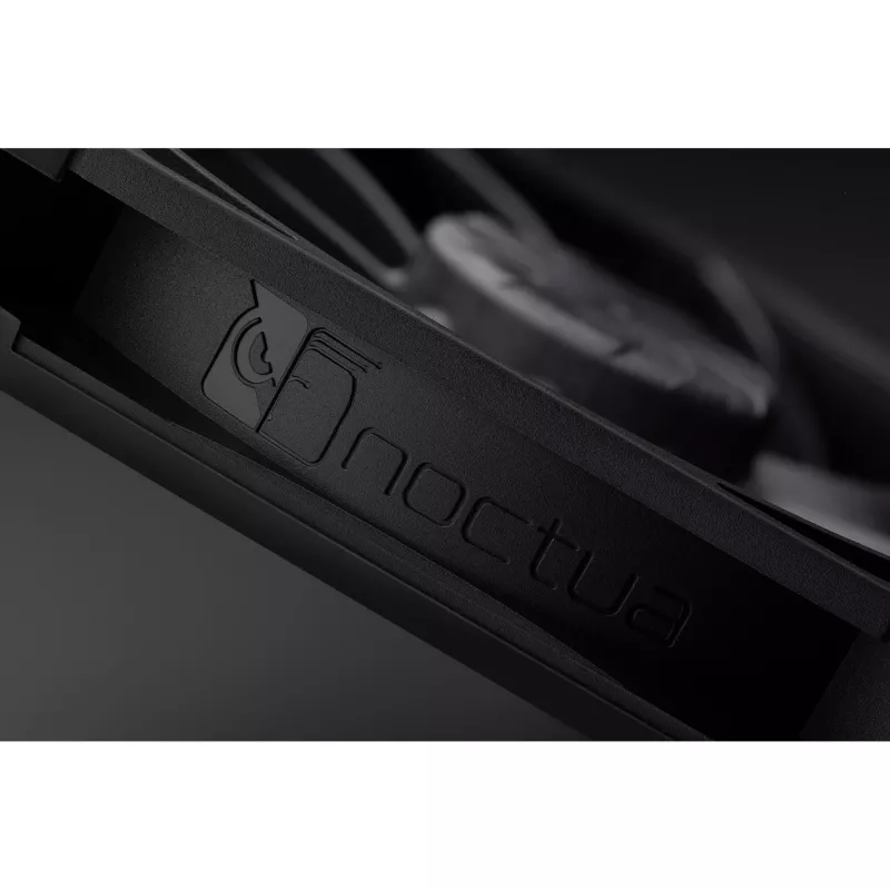 Noctua NF-A14x25 G2 PWM chromax.Must 140 mm korpuse ventilaator