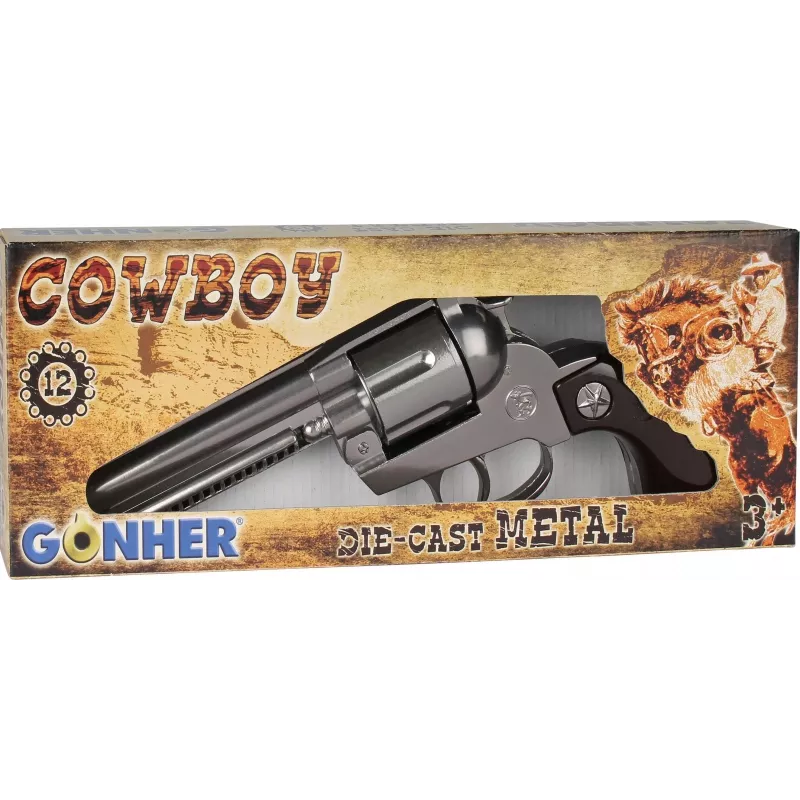 Gonher 121/0 Metallist kauboi revolvri