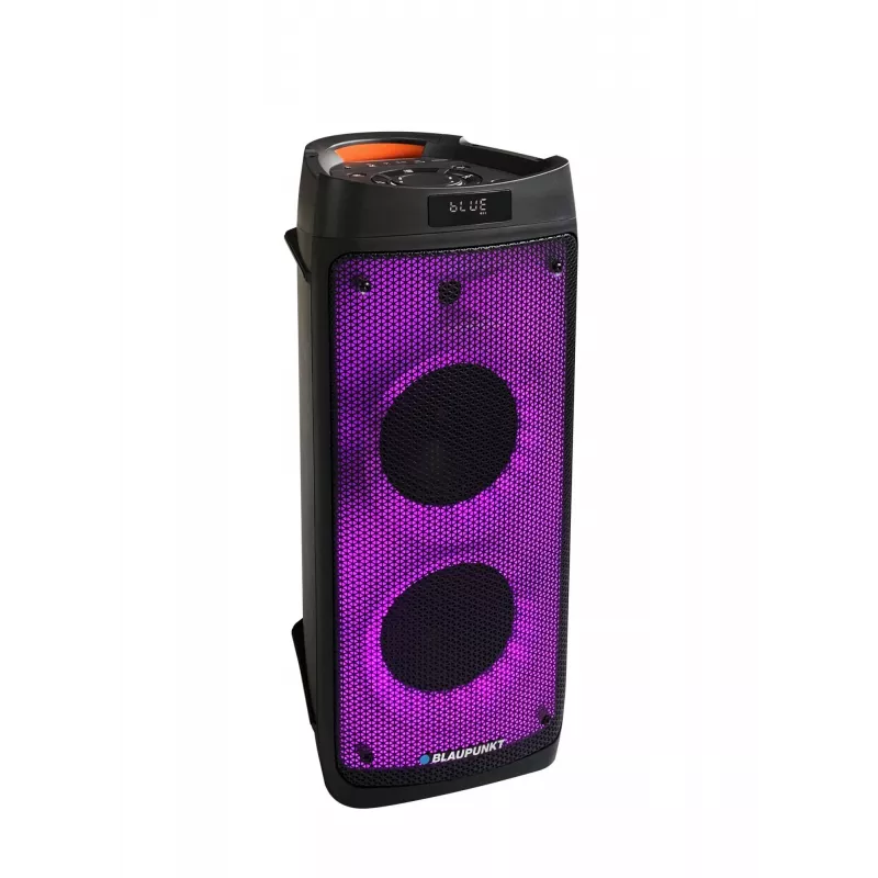 Süsteemi audio PLL FM USB/SD/BT 2xKaraoke FULL LED PartyBox