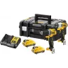 DeWALT DCK2110L2T-QW elektriline kruvikeeraja/löökmutrikeeraja Must, Kollane