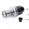 Veeblokk Alphacool 29145 akrüülplast must läbipaistev