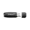 MÄLUPULK VÄLKLAMP USB2 16GB/MUST 3502470 INTENSO