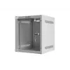 Seinale kinnitatav kapp LANBERG WF10-2306-10S, 6U, 336×280×310 mm, hall, 20 kg