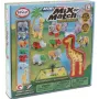 Beebimänguasi MALIK Magnetic Mini Animals Jungle mudel 62323 — magnetiliste loomafiguuride komplekt