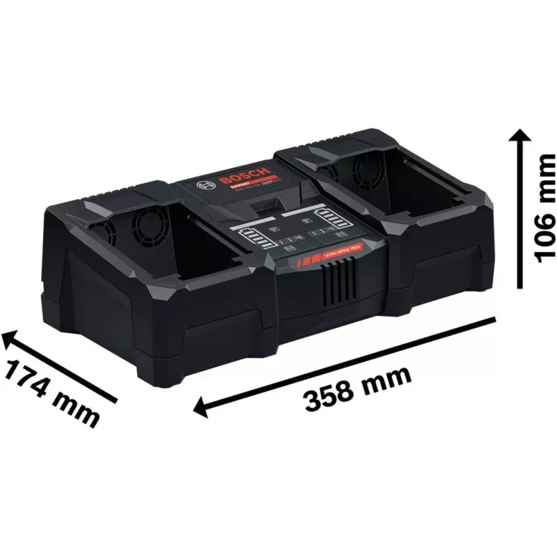Akulaadija Bosch EXPERT EXAL18V2-320 18V 2A Boschi 18V akupakkidele