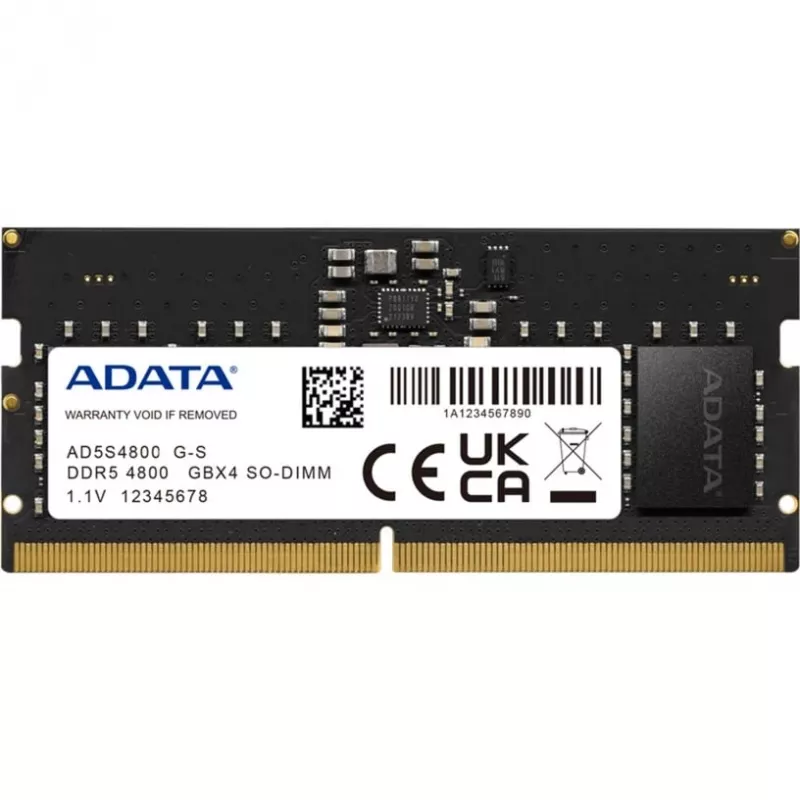 SO-DIMM 32 GB DDR5-4800 , Arbeitsspeicher schwarz, AD5S480032G-S, Premier