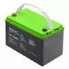 Geelaku QOLTEC 53080 12V 100Ah — suletud laetav aku varutoiteks