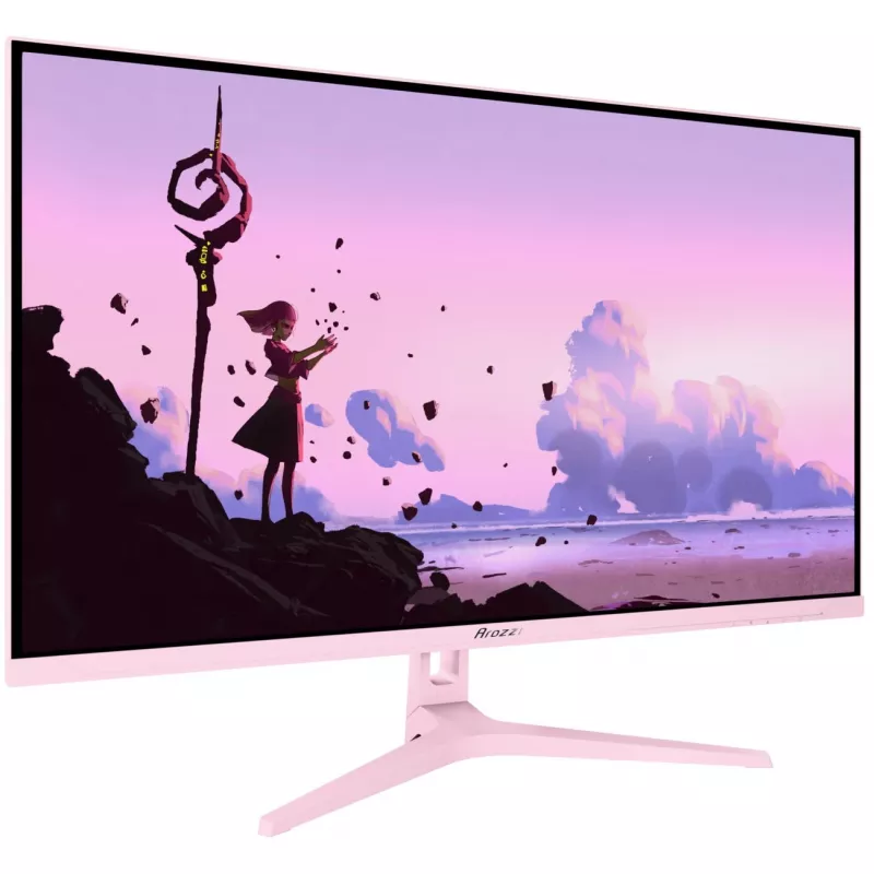 Arvutimonitor Arozzi Nova 32 tolli (80 cm) 2560×1440 Quad HD LED 1 ms 16:9 Roosa kõlarite ja VESA-ga
