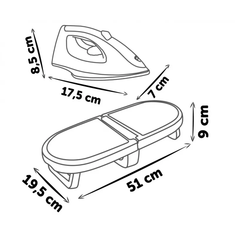 Koklapitsev triikimislaud Tefal