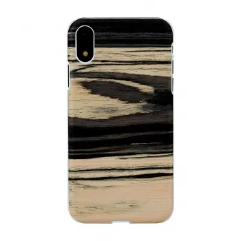 man and wood telefonikohver iPhone XR-ile — Valge Ebony viimistlus