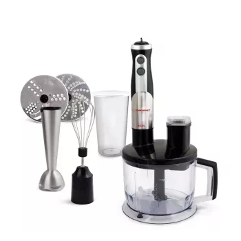 Esperanza EKM004 saumikser 0,6 L Saumikser Must, Hõbe, Läbipaistev 800 W