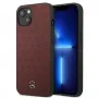 Mercedes MEHCP13SPSQRE iPhone 13 mini 5,4 punane/punane kõva ümbris Nahk Tähtede mustriga