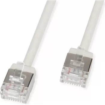ROLINE U/FTP patch-kaabel Cat.6A Ultra- lühike RJ45 Hall 2m - Võrk - FTP (21.15.4502)