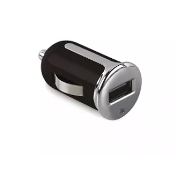 Autolaadija Celly CCUSBTURBO — universaalne auto USB-laadija, üks USB 2.0 port, 2,4 V väljund, must