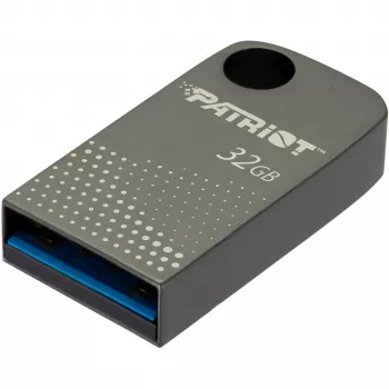 Patriot FLASHDRIVE Tab300 32GB USB 3.2 120MB/s, mini, alumiinium, hõbedane