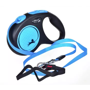 Flexi uus Neon S 5 m koera automaatne jalutusrihm