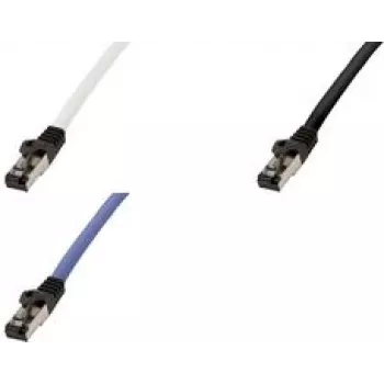 Logilink Professional PrimeLine - ühenduskaabel - RJ-45 (M) pistik RJ-45 (M) pistikusse - 20 m - 6,2 mm - S/FTP, PiMF - CAT 8.1 - 40-gigabitine Ethernet, halogeenivaba - must (CQ8113S)