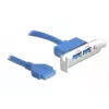 USB 3.0 kaabel DeLOCK 82976 2 x USB 3.0-A 0,4 m