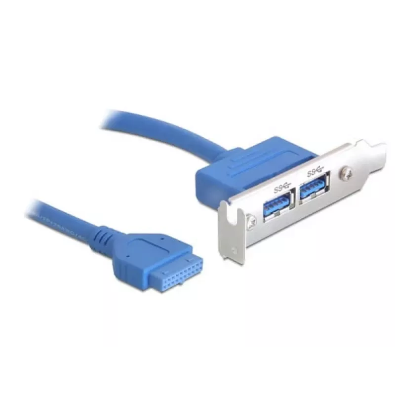 USB 3.0 kaabel DeLOCK 82976 2 x USB 3.0-A 0,4 m