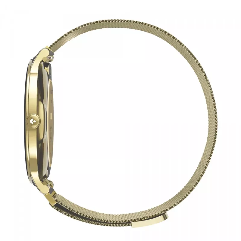 Nutikell Garett Verona 2 Gold Mesh Bluetoothi ja pulsikellaga