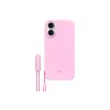 Jalatoega ümbris iPhone 17 Apple Beatsile MagSafe ja kaamera juhtimisega, Pebble Pink, PC ja mikrokiud