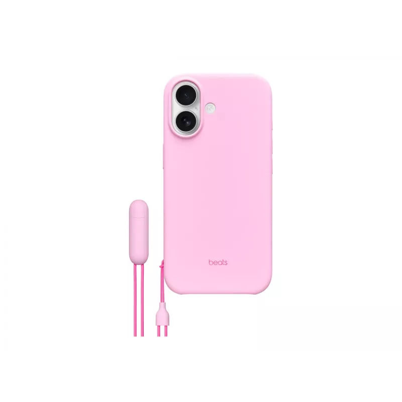 Jalatoega ümbris iPhone 17 Apple Beatsile MagSafe ja kaamera juhtimisega, Pebble Pink, PC ja mikrokiud