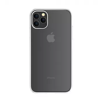 Kaitsev kõva ümbris Devia Glimmer seeria iPhone 11 Pro jaoks, hõbedane, polükarbonaat
