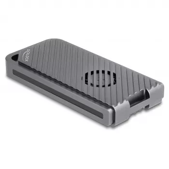 SSD-korpus DELOCK 42025 1 × M.2 jaoks (PCIe, USB4 Gen4, USB-C) Hall, alumiinium