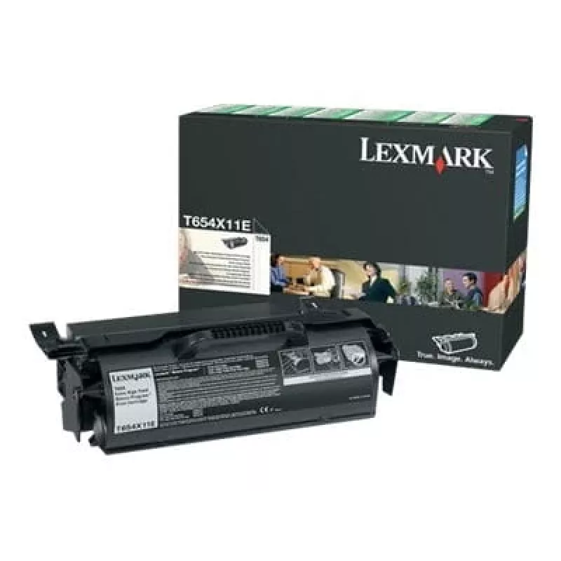 Toner Lexmark T654X11E 30000 lehekülge Must