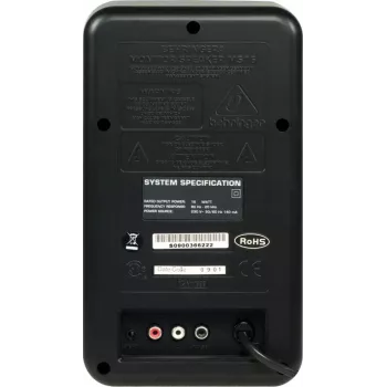 Behringer MS16 kõlar 2-süsteemne Must Juhtmega 16 W