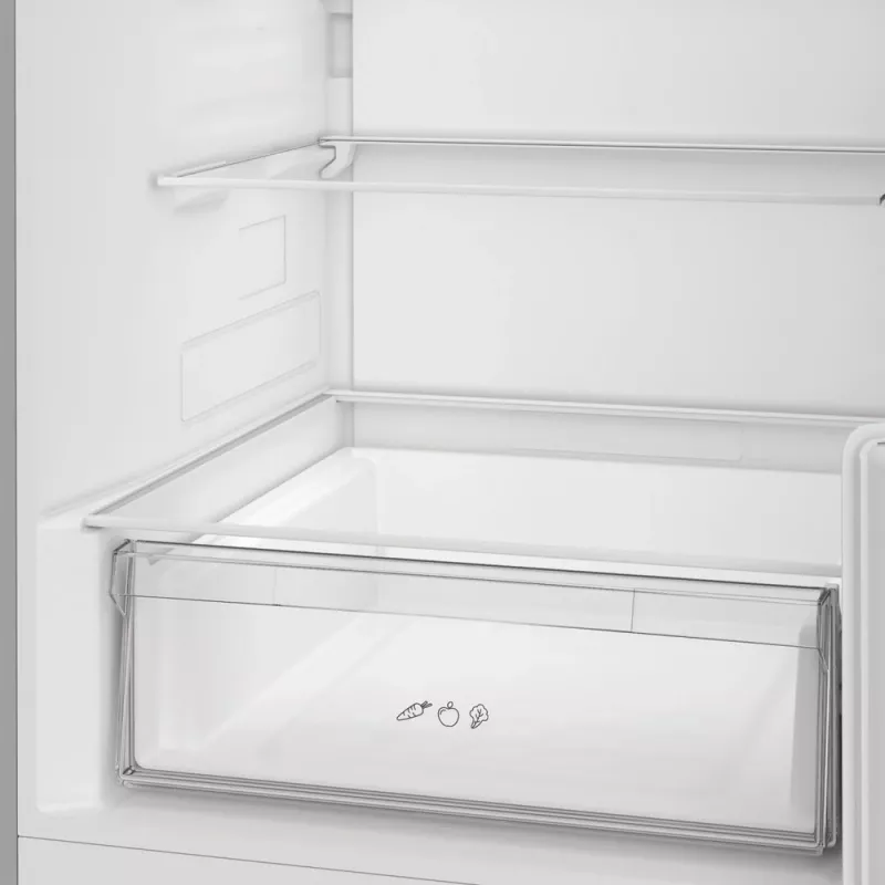Külmik Indesit INK 25402 S4E | Kombi, eraldiseisev, No Frost, 249 L külmikus / 106 L sügavkülmikus, K 203,5 cm, Energiaklass E, 37 dB, Hõbedane