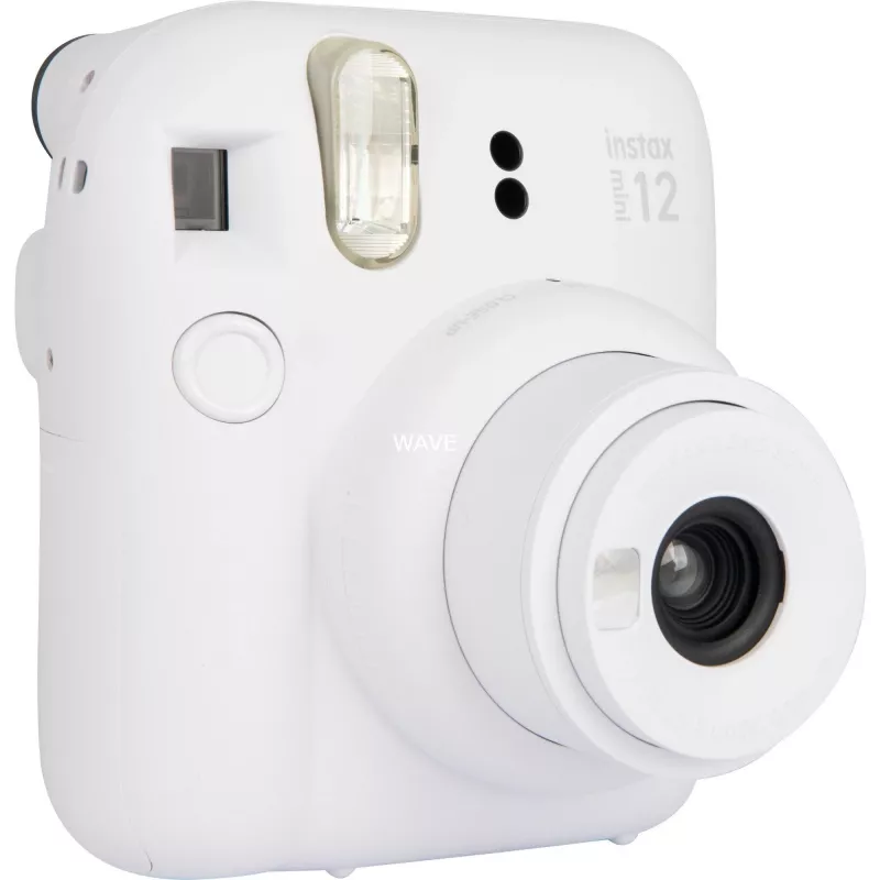 Hetkkamera Fujifilm Instax Mini 12 Valge — 86×54 mm prindid, 60 mm fookuskaugus, AA patarei