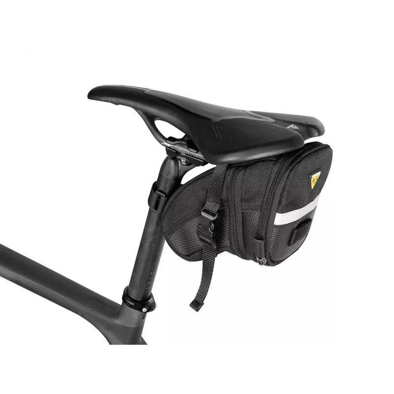 Sadulaalusekott TOPEAK Aero Wedge Pack Medium — kompaktne sadulaalune jalgrattahoidla