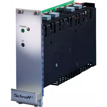 Schroff Maxpower - Toiteplokk (Rack - rack-mountable) - AC 90-254/ DC 100-360 V - 102 W - aktiivne PFC - 3U - 48,3 cm (19) (13100116)