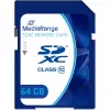 MediaRange - Välkmälukaart - 64 GB - Klass 10 - SDXC - Sinine (MR965)