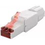 Goobay CAT 6 paigaldatav RJ45-pistik UTP varjestamata - 5,0-8,5 mm (65942)