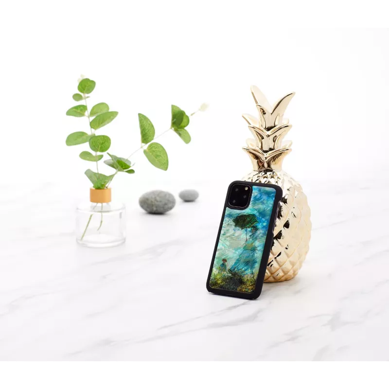 Kaitsev nutitelefoni ümbris iKins iPhone 11 Pro jaoks, must, õhuke